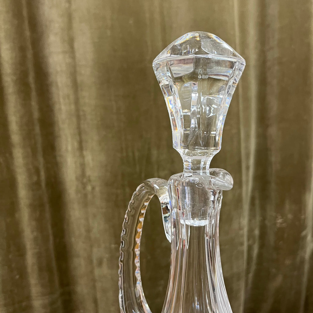 Carafe en cristal taillé main – soufflée bouche