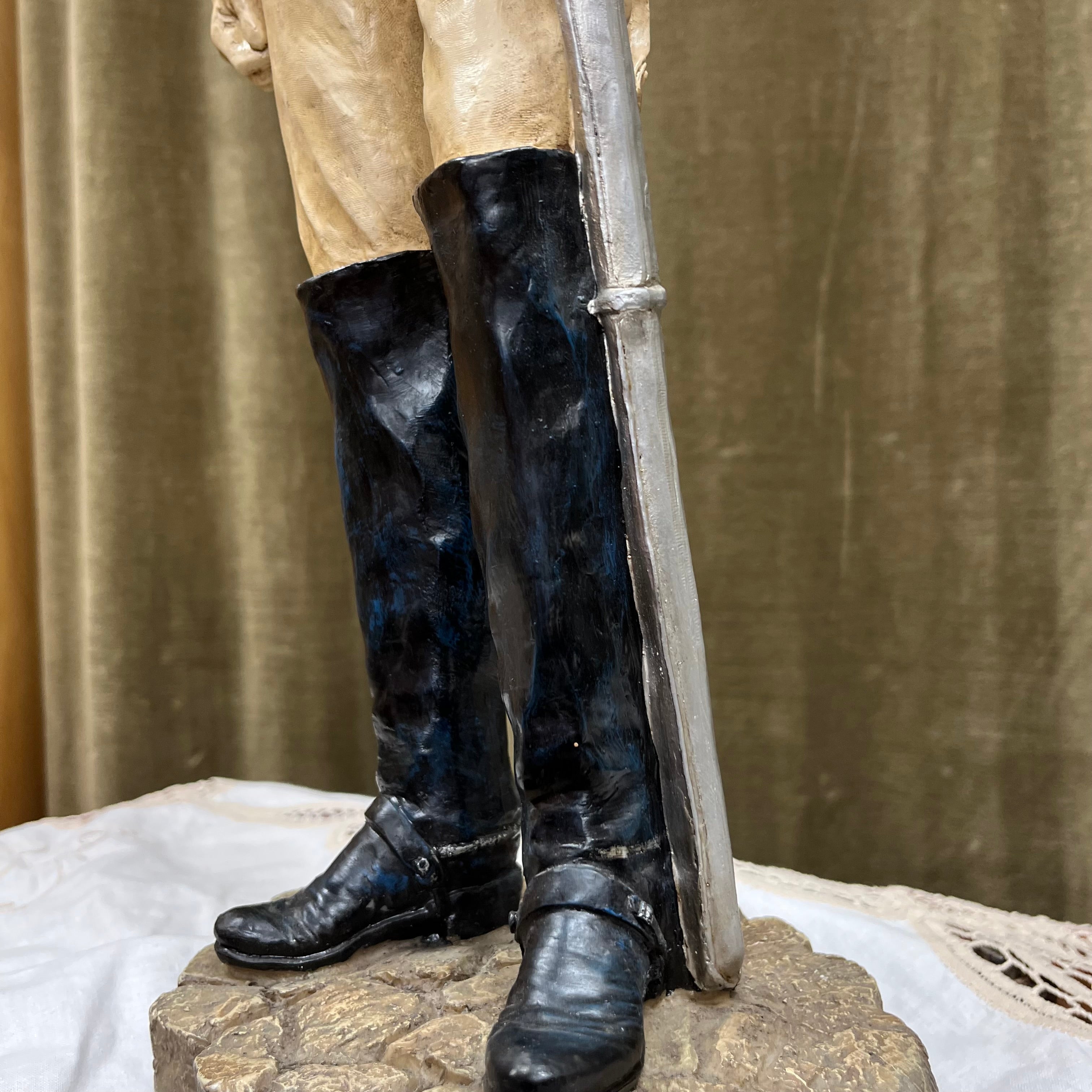 Statue de soldat du Premier Empire