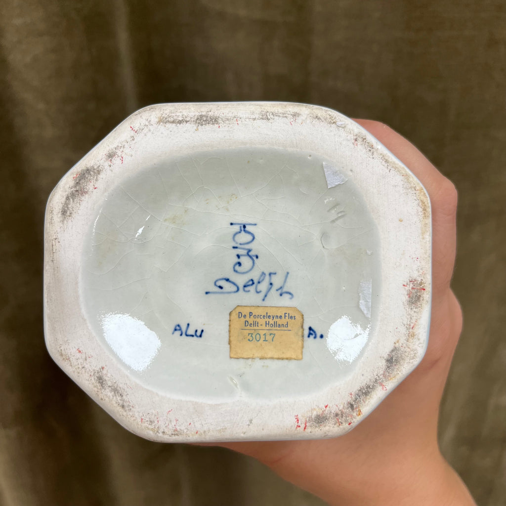 Pot couvert en porcelaine Royal Delft – De Porceleyne Fles, 1992