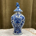 Pot couvert en porcelaine Royal Delft – De Porceleyne Fles, 1992