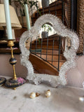 Miroir vénitien en verre de Murano – Italie, années 1950-1970